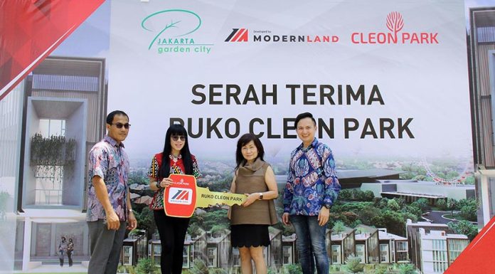 serah terima cleon park realestat id dok