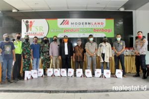 CSR Modernland COVID-19 Jakarta garden city realestat id dok