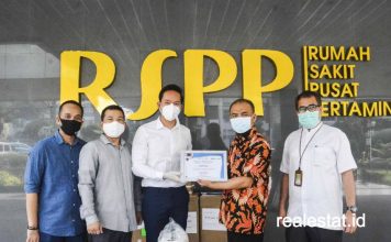 Broad Group donasi BROAD Purifier BROAD Airpro Mask RSPP Pertamina covid-19 realestat id dok