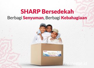 Sharp Bersedekah 22 Mei 2020 realestat id dok