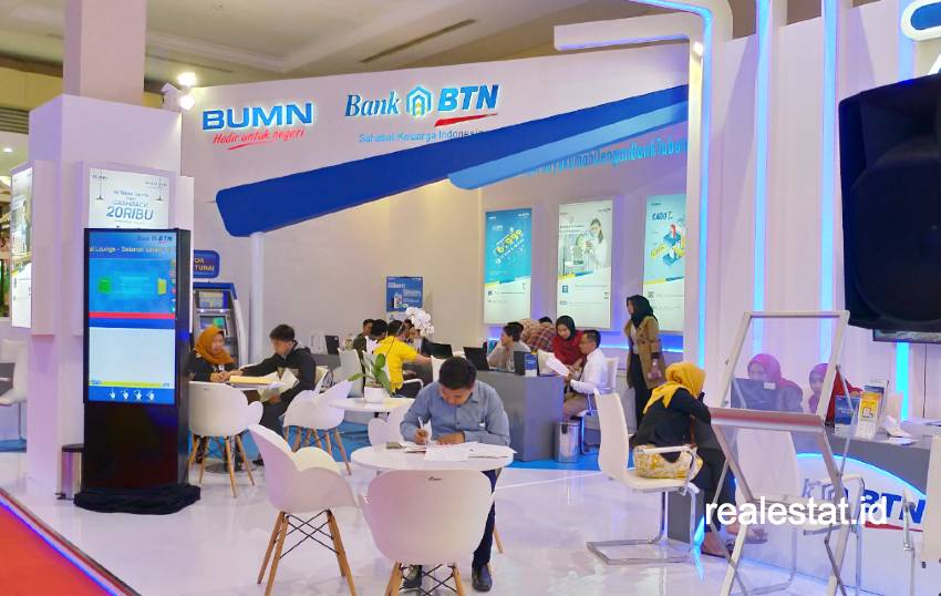 Booth Bank BTN diajang IPEX 2020.