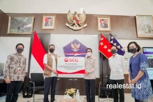 SCG donasi bilik Swab bertekanan positif untuk tenaga medis BNPB realestat id dok