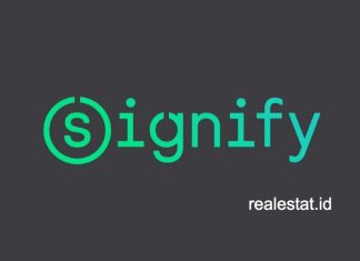 signify logo realestat id dok kemasan bebas plastik