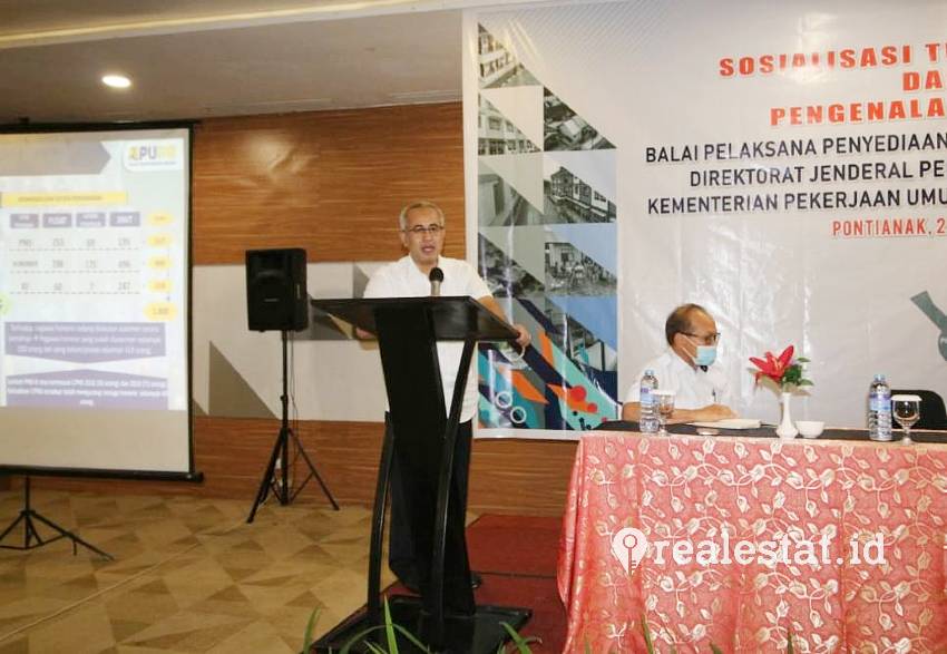Kementerian PUPR Sosialisasikan Balai Pelaksana Penyediaan Perumahan di Kalbar.