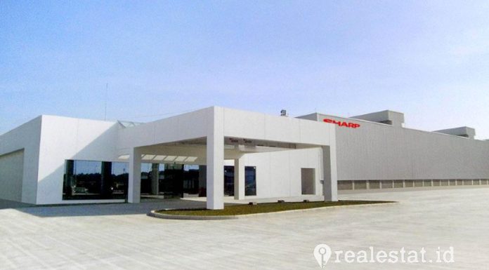 Pabrik Sharp Electronics Indonesia Karawang realestat.id dok