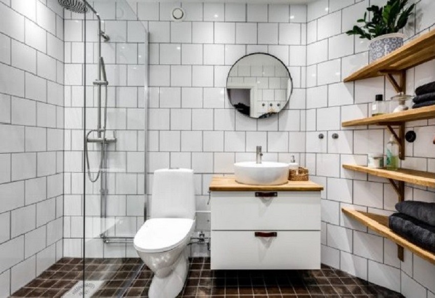 Inspirasi desain kamar mandi minimalis. (Foto: Istimewa)