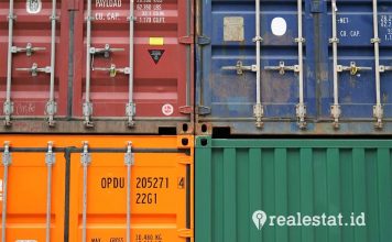 pasar properti sektor logistik kontainer pixabay realestat.id dok