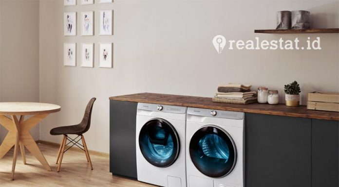 Mesin cuci Samsung, smart laundry Samsung