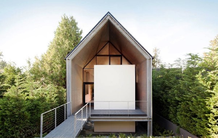 Salah satu inspirasi gaya arsitektur rumah minimalis, (Foto: Designmilk)