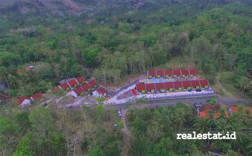 Rumah khusus (Rusus) bagi warga terdampak pembangunan Bandara Yogyakarta International Airport (YIA) - (Foto: Kementerian PUPR)