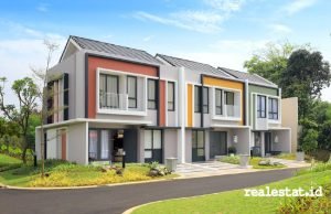 Cluster Baroni Summarecon Serpong show unit fasad realestat.id dok