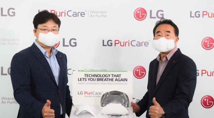 LG Puricare, Air Purifier Wearable, LG Electronics Indonesia