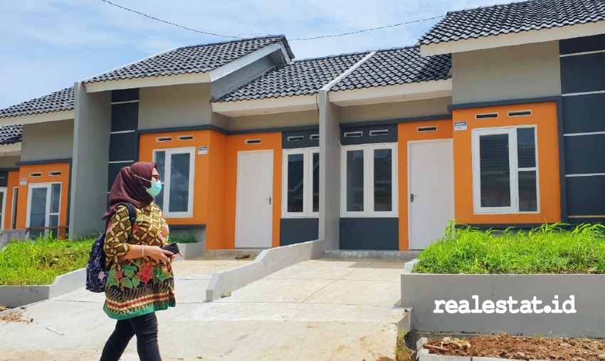 Perumahan subsidi berbasis komunitas di Bogor (Foto: Kementerian PUPR) 