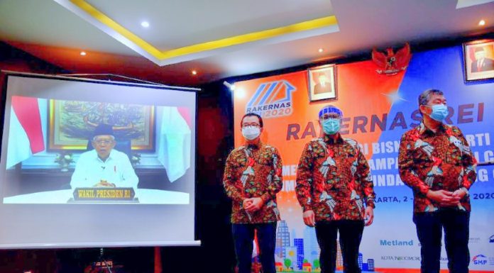 rakernas rei 2020 wapres maruf amin realestat.id dok