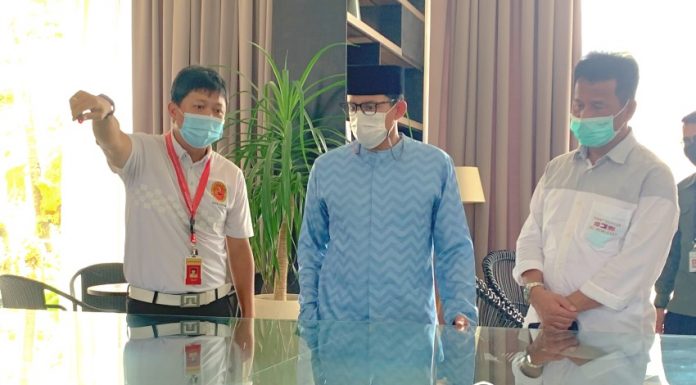 Menparekraf Sandiaga Uno Nuvasa Bay Batam