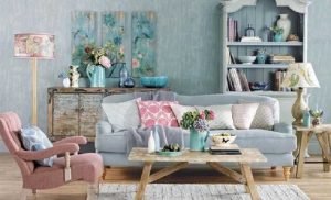 Tren Interior 2021, Shabby Chic, Decoist.com