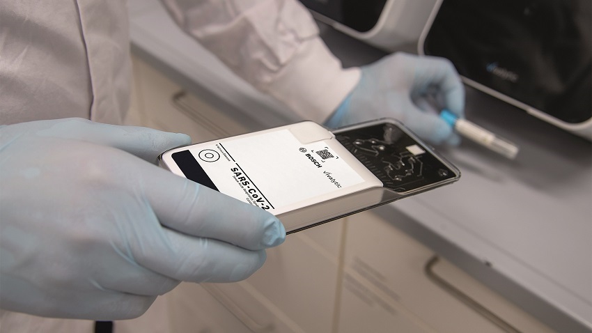 Bosch Vivalytic merupakan perangkat uji PCR virus Corona yang menggunakan teknologi Artificial Intelegence. (Foto: dok. Bosch) 