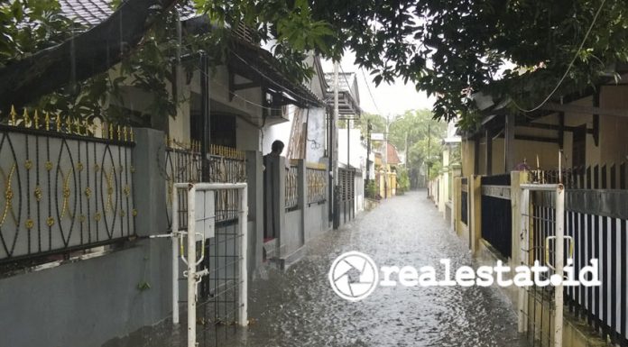 banjir jakarta, rumah bebas banjir