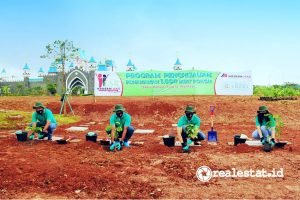 program penghijauan penanaman 1000 bibit pohon modernland cilejit realestat.id dok