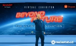 HUT ke 51 Sharp Indonesia Virtual Exhibition Andry Adi Utomo realestat.id dok