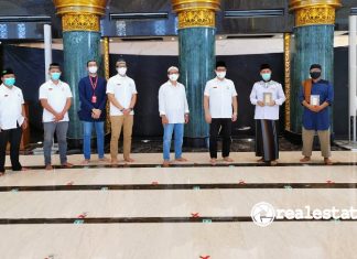 Sinar Mas Land Wakafkan Al-Qur’an kepada 3 Masjid di Kawasan Grand Wisata Bekasi realestat.id dok