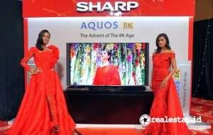 20 tahun aquos 8k SHARP indonesia realestat.id dok