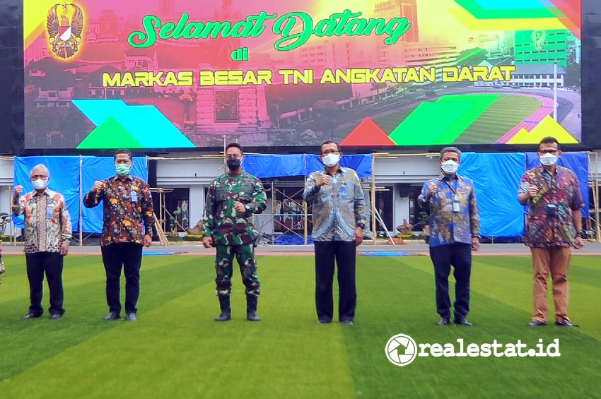 Bank BTN Siapkan Pembiayaan 10.000 rumah per Tahun Untuk Prajurit TNI AD.