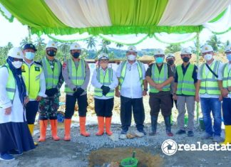 Kementerian PUPR Groundbreaking Rusun Polri di Gorontalo realestat.id dok