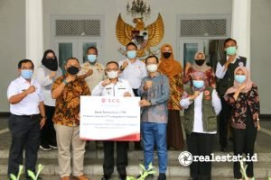PeduliBersama PT Semen Jawa dan PT Tambang Semen Sukabumi covid realestat.id dok