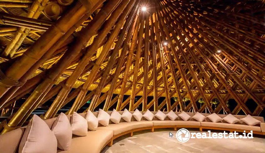 Arsitektur instalasi bambu (Foto: Dok. Pon Purajatnika)