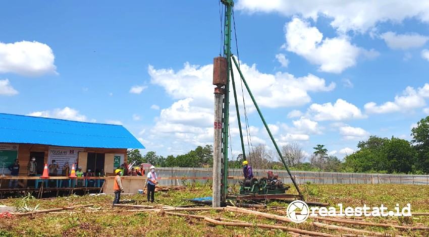 Pembangunan Rumah Susun di Kalimantan Barat (Foto: Kementerian PUPR)