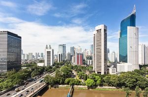 ilustrasi gedung perkantoran, Colliers International Indonesia