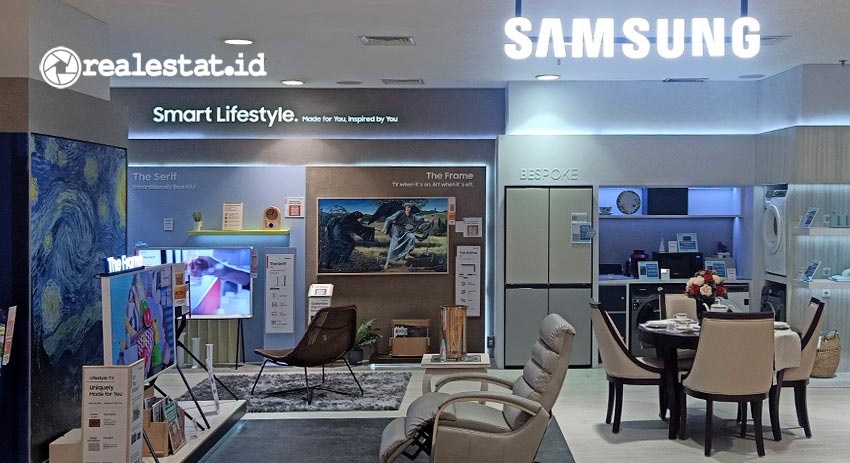 Samsung Smart Lifestyle Home di SOGO Plaza Senayan Jakarta. (Foto: Samsung Electronics Indonesia)