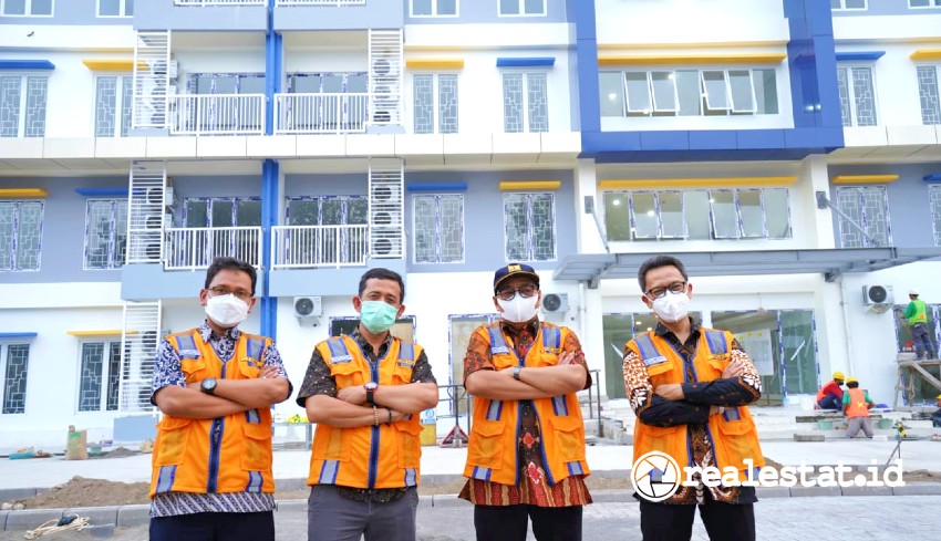 Rusun ASN Serayu Opak Yogyakarta ditargetkan rampung Juli 2021 (Foto: dok. Kementerian PUPR)