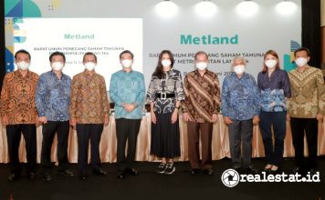 PT Metropolitan Land Tbk Metland MTLA RUPST 2021 realestat.id dok