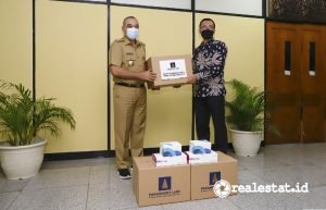 Paramount Land sumbang Alat Tes Covid Ke Pemkab Tangerang realestat.id dok
