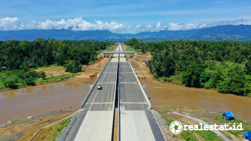 Jalan tol Trans Sumatera (Foto: Dok. Kementerian PUPR)