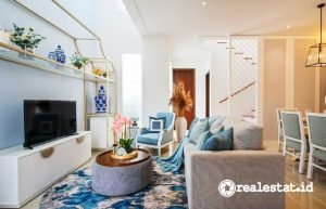 show unit rumah cluster graha natura surabaya intiland realestat.id dok