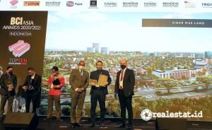 sinar mas land raih penghargaan internasional realestat.id dok