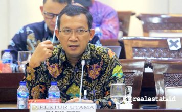 Direktur Utama PT Bank Tabungan Negara (Persero), Tbk., Haru Koesmahargyo bank BTN realestat.id dok