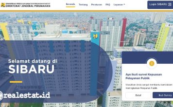 Program Perumahan website SIBARU kementerian pupr realestat.id dok