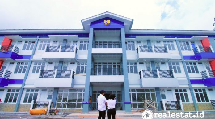 Rusun Mahasiswa Universitas Negeri Manado Unima Kementerian PUPR realestat.id dok