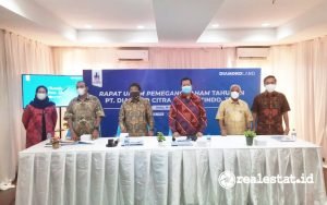 PT Diamond Citra Propertindo Tbk DADA diamond land RUPS realestat.id dok