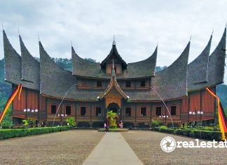 rumah gadang bagonjong arsitektur minang minangkabau pixabay realestat.id dok