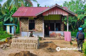 Rumah hasil Program BSPS di Teluk Wondama (Foto: Dok. Kementerian PUPR)