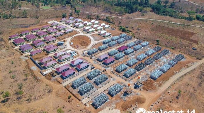Rumah Khusus Rusus Warga Eks Pengungsi Perbatasan RI Timor Leste Kementerian PUPR realestat.id dok