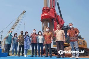 groundbreaking Living World Grand Wisata Bekasi Kawan Lama Sinar Mas Land realestat.id dok