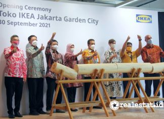 opening ceremony pembukaan Toko IKEA Jakarta Garden City Modernland Realty realestat.id dok