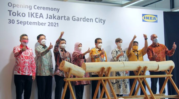 opening ceremony pembukaan Toko IKEA Jakarta Garden City Modernland Realty realestat.id dok