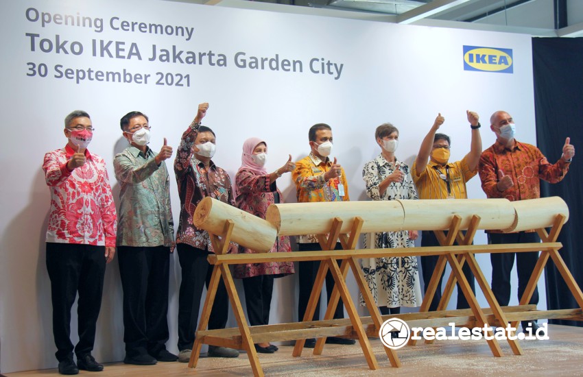 Opening ceremony Toko IKEA di Jakarta Garden City (Foto: Dok. Modernland Realty)